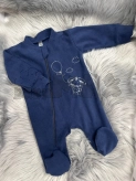 Чоловічок Baby Life 68р, фліс Синій