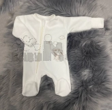 Человечек Baby life, Молочный, Флис, 56р.