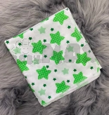 Пеленка Eldoll Звездочки 90×100 см, ситец Белый