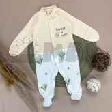 Чоловічок Sweet Mario 56р, рубчик Білий