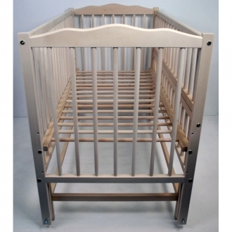 Кроватка детская без ящика, с маятником, Бук - Дубик-М Веселка (Натуральный) - Фото 8