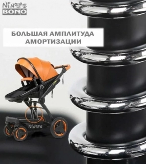 коляска для новорожденных 2в1