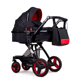 красная коляска