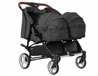 коляска для двойни carrello connect
