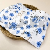 Пеленка Eldoll Оленя 90×110 см, бязь Белый