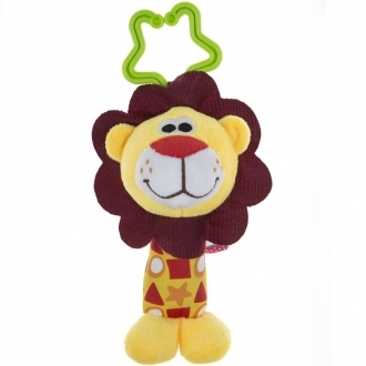 погремушка мягкая лев