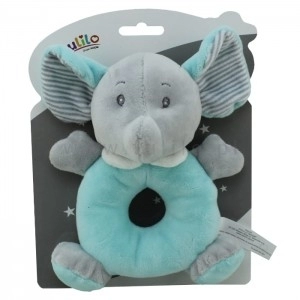 мягкая погремушка слоник