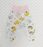 Ползунки Тими, Белые, Футер, 56р