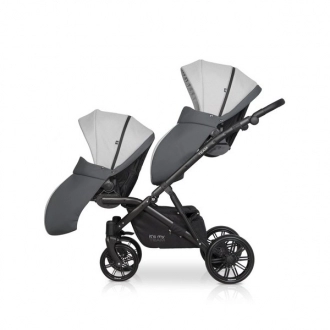 коляска детская 2в1 для двойни