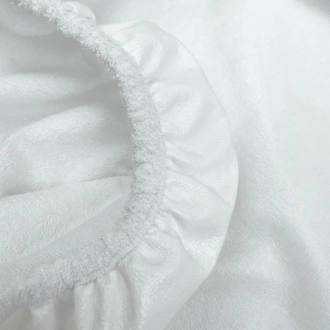 Наматрасник Ведмедик непромокаемый овальный на резинке 121×71 см - Фото 1