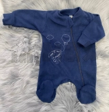Чоловічок Baby Life 62р, фліс Блакитний