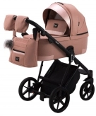 Універсальна коляска 2 в 1 - Adamex Gallo Thermo GA-4 rose pink (Пудровий)