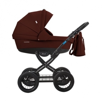 Клаcсическая коляска 2 в 1, Экокожа - Aroteam Cocoline Prima 01 (Розовый) - Фото 5