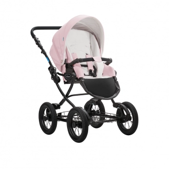 Клаcсическая коляска 2 в 1, Экокожа - Aroteam Cocoline Prima 01 (Розовый) - Фото 7