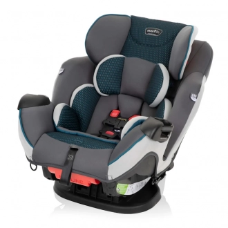 Автокресло 0/1/2/3+ ( 2,2- 49 кг) - Evenflo Symphony Sport - Sawyer Green (FreeFlow) (Зеленый) - Фото 9