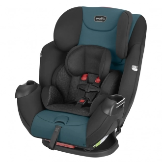 Автокресло 0/1/2/3+ ( 2,2- 49 кг) - Evenflo Symphony Sport - Sawyer Green (FreeFlow) (Зеленый) - Фото 23