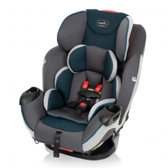 Автокресло 0/1/2/3+ ( 2,2- 49 кг) - Evenflo Symphony Sport - Sawyer Green (FreeFlow) (Зеленый) - Фото 5