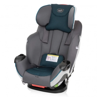 Автокресло 0/1/2/3+ ( 2,2- 49 кг) - Evenflo Symphony Sport - Sawyer Green (FreeFlow) (Зеленый) - Фото 7