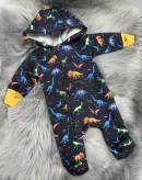 Комбинезон Малена 68р, начес Синий