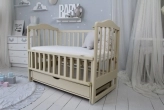 Кроватка детская с маятником Baby Comfort ЛД 4