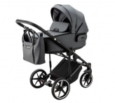 Универсальная коляска 2 в 1 - Adamex Porto Light TIP TK-60 Grey (Серый)
