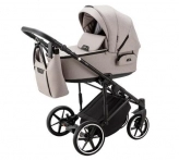 Универсальная коляска 2 в 1 - Adamex Porto Light TIP TK-72 Beige (Бежевый)