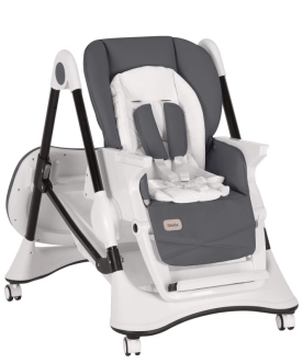 Стульчик для кормления Carrello Stella CRL-9503 Shell Grey /1/ MOQ Серый - Фото 1