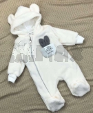 Комбинезон на подкладке Игрушка, Sweet Mario, Махра, Молочный, Велсоф, 56р.