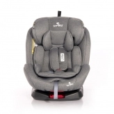Автокресло - ребордер 0+/1/2/3 (0-36кг) - Lorelli Lyra Isofix Grey (Серый)