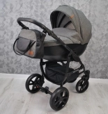 Универсальная коляска 2 в 1 - Angelina Discovery Evolution (Графит) 
