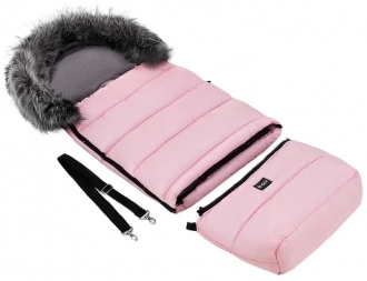 Конверт зимний Bair Arctic с удлинением Розовый - Фото 1
