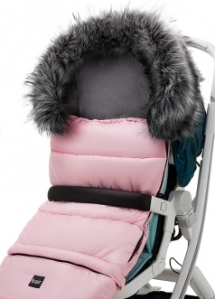 Конверт зимний Bair Arctic с удлинением Розовый - Фото 3