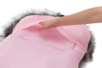 Конверт зимний Bair Arctic с удлинением Розовый - Фото 9