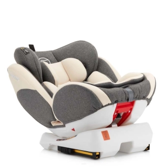 Автокрісло 0/1/2/3 (0-36 кг) - Sesttino Oktagon isofix (Бежевий) - Фото 1