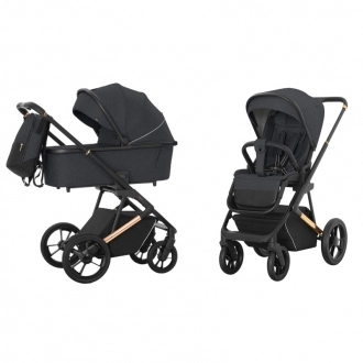 Коляска 2 в 1 Carrello Sigma CRL-6509 NF Stone Grey/Серый - Фото 1