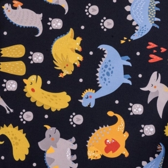 Коляска прогулочная Ninos Mini 2 Blue Dino/Синий - Фото 1