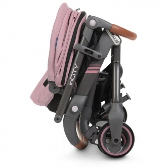 Коляска прогулянкова El Camino ME 1068 inCITY Pale Pink/Рожевий - Фото 7