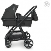 Коляска 2 в 1 El Camino ME 1069 Alliance Denim Dark Gray/Темно-сірий