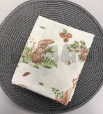 Пелюшка Eldoll Білочки 80×90 см, муслін Білий