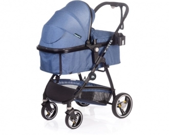 Коляска трансформер 2 в 1 Babyhit Winger Blue/Синий - Фото 6