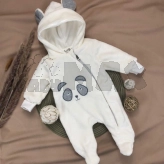 Комбинезон Mario Kids, Белый, Велсофт, 62р.