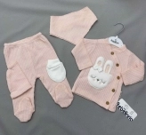 Комплект 5-ти предметный, Bebelinno, Розовый, 56р.