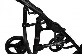 Коляска 2 в 1 Angelina Discovery Evolution DE-19 Серый - Фото 3