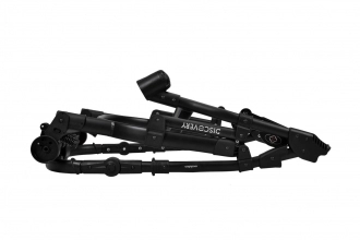 Коляска 2 в 1 Angelina Discovery Evolution DE-19 Серый - Фото 4