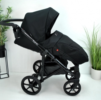 Универсальная коляска 2 в 1 - Mikrus Tokyo 02 (Черный) - Фото 2