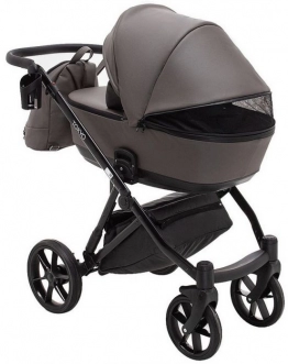 Универсальная коляска 2 в 1, Экокожа - Mikrus Tokyo 35 (Коричневый) - Фото 3