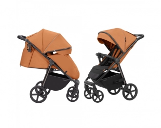 Коляска прогулянкова Carrello Bravo Plus 2023 CRL-5515 Royal Orange/Помаранчевий - Фото 1