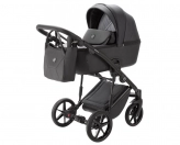 Коляска 2 в 1 Adamex Mobi Air Thermo ECO SA-2 Чорний