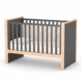 Кроватка детская Верес Ницца 120×60 см Темно-серый