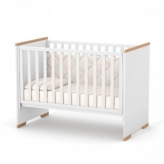 Кроватка детская Верес Сиэтл 120×60 см Бело-буковый